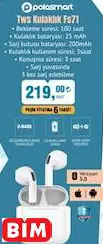 POLOSMART TWS KULAKLIK FS71 POLOSMART TWS KULAKLIK FS71